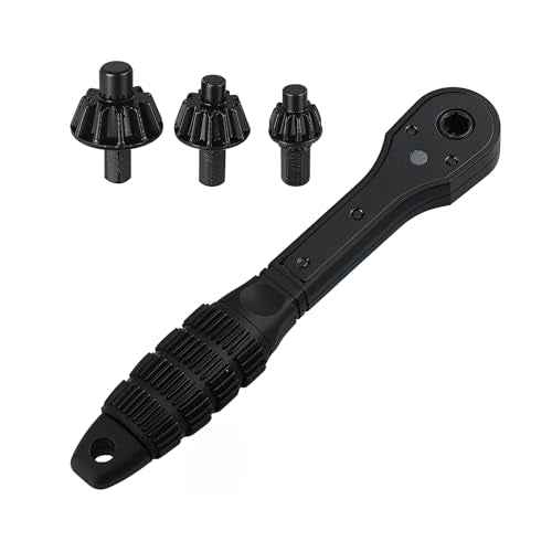 2-in-1 Ratchet Drill Chuck Key Wrench ? Universal Chuck Key Replacement Tool for Drill, Compatible with Most Electric Drills and Power Tools