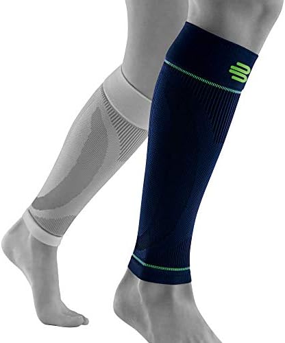 Bauerfeind Sports Compression Lower Leg Calf Sleeves (1 Pair) - Improved Circulation, Airknit Fabric Breathable, Washable