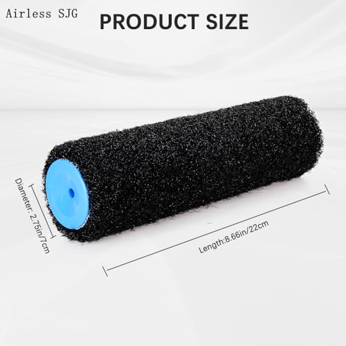 Airless SJG-9" Drywall Compound Roller Cover | Drywall Texture Roller Brush (1 Piece)