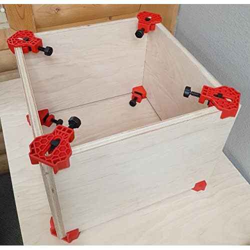VMTW Variable Board Thickness 90 degree Quick Corner Clamp Cabinet makers starter 8 pack.