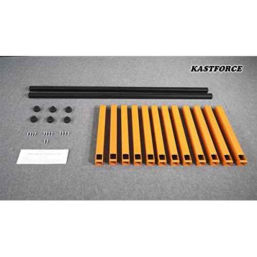 KF1006 Lumber Storage Rack 6-Level System 110 lbs (50kg) per Level with Durable Sheet Metal Screws, Wood Rack