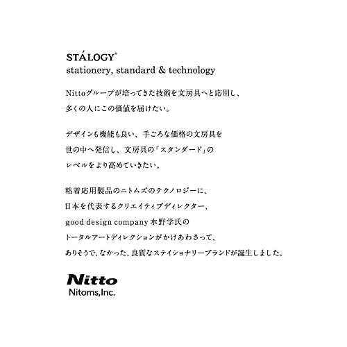 STALOGY S2235 Masking Stickers, Round, 0.3 inches (8 mm), Shuffle Rise