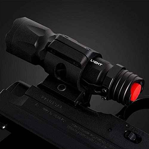 GearLight M3 Mini LED Flashlight - 2 Bright, Small Tactical Flashlights with High Lumens and Pocket Clip for Camping, Outdoor & Emergency Use ? - Black
