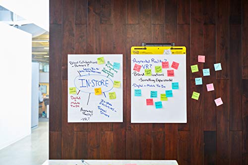 Post-it Super Sticky Easel Pad, 25 x 30 Inches, 30 Sheets Per Pad, 36 Pads, Large, White, Premium Self Stick Flip Chart Paper, Anchor Chart, Office Supplies & School Supplies, Great for Teachers and Students