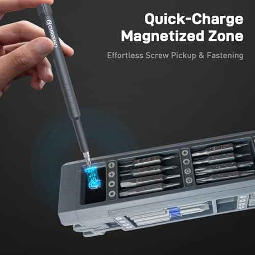71-in-1 Precision Screwdriver Set, Small Screwdriver Set with Dual-Head Bits, Mini Screwdriver Kit with Magnetic Case, Ergonomic Repair Tool Kit for Phone, PC, Glasses, Camera, Toys