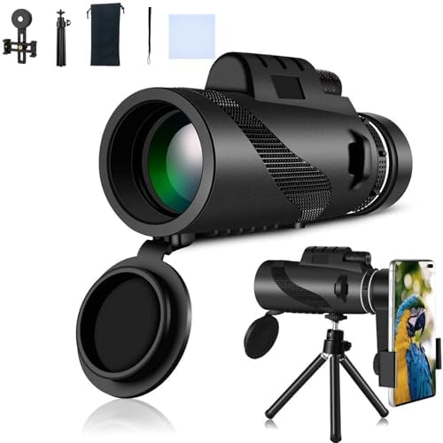 Optihawk Monocular Telescope, 2025 Best Night Vision Monocular Telescope for Smartphone, Monocular with Smartphone Adapter, Optihawk Monocular for Kids (Green, 1 Pcs)