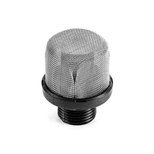 QWORK Airless Paint Sprayer Inlet Strainer, 2 Pcs 3/4 Inch Replacement Inlet Strainer Screen for Airless Paint Spray Gun
