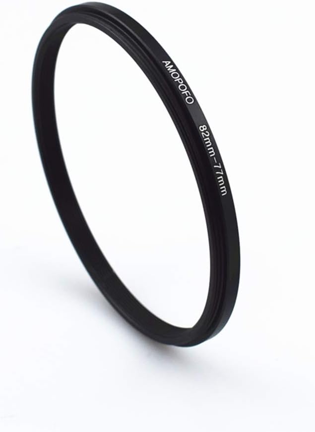 82mm to 77mm /82mm-77mm Step-Down Ring Filter Adapter for All Brands UV,ND,CPL,Metal Step-Down Ring Adapter