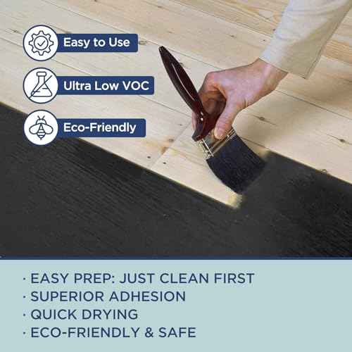 Wood Finishing Wax Liquid Wood Polish & Primer 2-in-1, Black Paint Protective Restore a Finish for Wood Furniture Polish Chalk Paint 9 Oz No Sanding Needed Odor-Free Waterbased