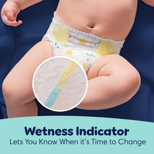 Pampers ZZZ Overnight Diapers, Size 5 (27+ lbs), 88 Count, Nighttime Protection Disposable Baby Diaper, Night Time Leak and Skin Protection