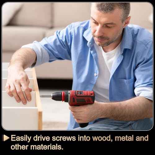 HARFINGTON 3pcs T50 Torx Head Screwdriver Bit 1/4" Hex Shank 2.6" (65mm) Long Magnetic No Hole Tip Tamper Proof 6 Point Star Screw Driver Drill Bits S2 Steel Industrial Power Screwdrivers