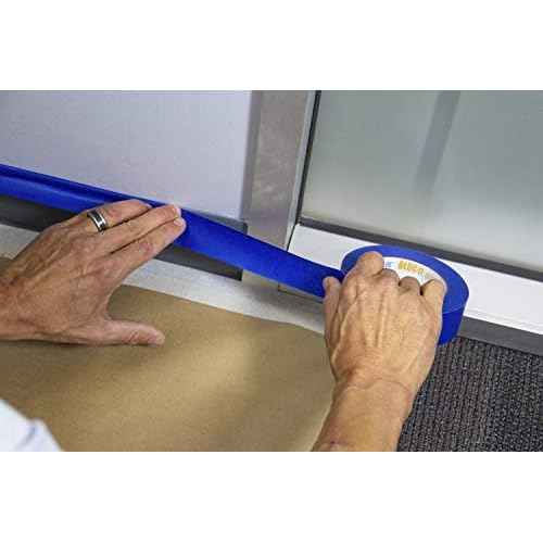 IPG ProMask Blue with BLOC-It, Premium 14-Day Masking Tape, 1.41" x 60 yd, Blue, (Single Roll)