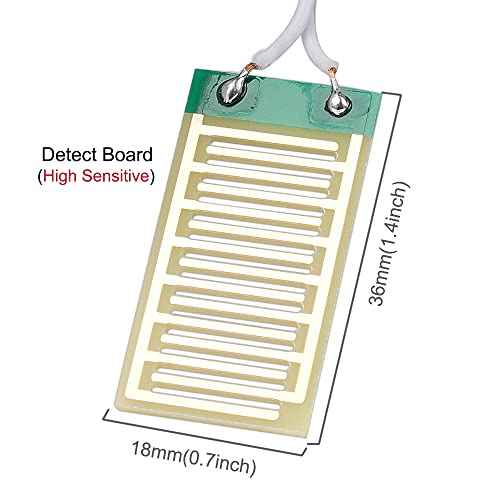 Topvico Water Alarm Leak Detector Moisture Sensor for Basements Sump Pump Dishwasher RV Water Heater Pan High Flood Alert, 120dB Work Alone, Battery Operated, 5 Packs