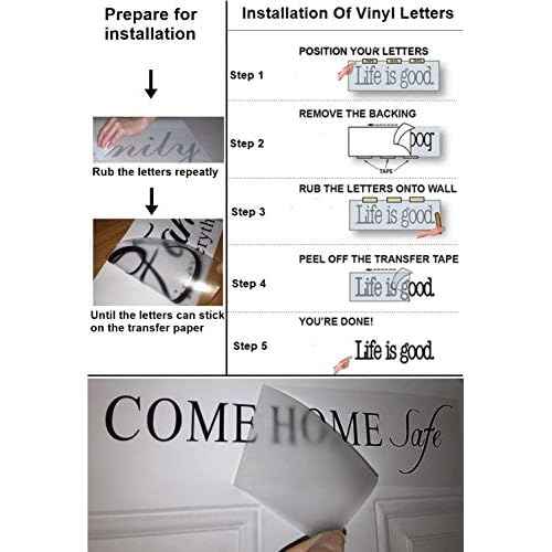 Outdoor Indoor 7" x 3.5" Black - Enter & Exit Door Sign - Gloss Back Adhesive Vinyl Sticker Decal, Die Cut Modern Art Script Graphics Lettering, No Background - for Business Store, Shop, Cafe, Office
