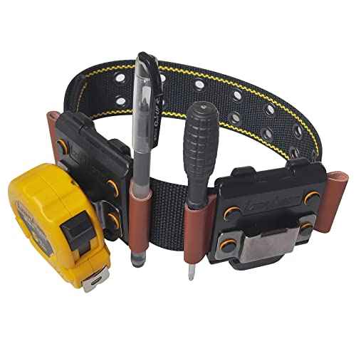 Tape Measure Holder for Belt Clip on, Measuring Tool Holster Holder Measuring Tape Holder for Belt. Pack 1.