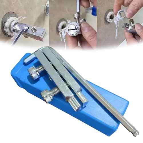 Broken Pipe Extractor Tool, Broken Faucet Removal Tool, Broken Faucet Extractor, Pipe Extractor, Tap Extractor, Faucet Removal Tool, Pipe Extractor Set, For Damaged Faucet Water Pipe Remover (1 set)