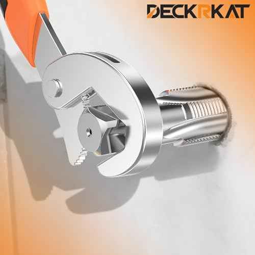 DECKRKAT 2"NPT Pipe Tap, Precision Carbon Steel NPT Tap Set for Clean Accurate Threads, 2"NPT Tap, Perfect for Plumbers Mechanics DIYers, with Durable Plastic Case.