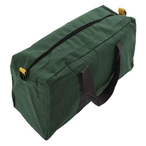Hand Tool Bag, Portable Tool Bag, Large Capacity Canvas Material, Wide Mouth, Heavy Duty for Wrenches for Electrician (20 Inch)