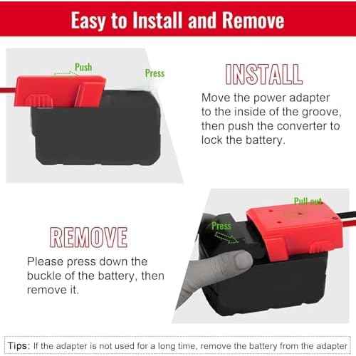 3 Packs Power Wheel Adapter Compatible with Milwaukee 18V Battery Adapter Power Wheel Battery Converter Kit with Fuse & Switch & Wire Terminals & 12 AWG Wire for DIY RC Car Robotics