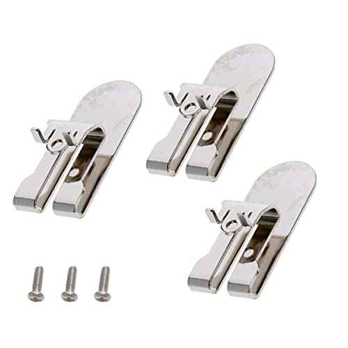 MFLAMO 3 Pack N435687 Belt Hook Clip Kits,Compatible with DeWalt DCF620B Type 1 Drywall Screwgun