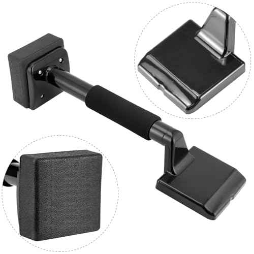 QWORK Economy Carpet Knee Kicker, 16-5/8" Non-Adjustable Carpet Stretcher Knee Kicker, Wide Steel Head 4-1/8" x 4-1/16"