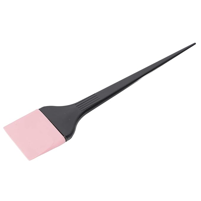 Hair Dye Brush Hair Dye Applicator Brush, Long Handle Hair Color Brush Professional Salon Hair Color Brush Soft Silicone Hairdressing Tinting Brush 1.77 x 8.86in for Hair Salon