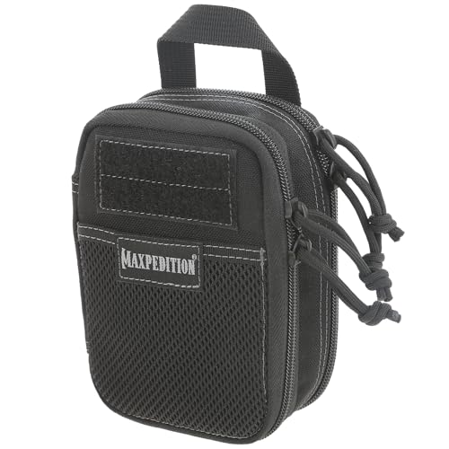 MAXPEDITION Double-Decker Mini Pocket Organizer (4¡± x 2.5¡± x 6¡±) EDC Pouch, Tactical Tool Pouch for Organization, MOLLE Accessories for Everyday Carry, 0258