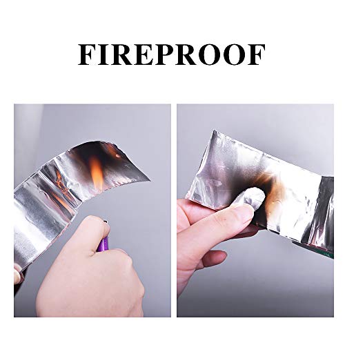 ADHES Foil Tape Aluminum Tape Heat Resistant Tape Metal Duct Tape, 0.78 inch x164 Feet, for HVAC, Repair Sealing and Insulation