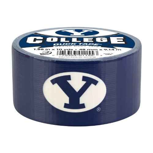 Duck Brand 240369 BYU College Logo Duct Tape, 1.88-Inch by 10 Yards, Single Roll