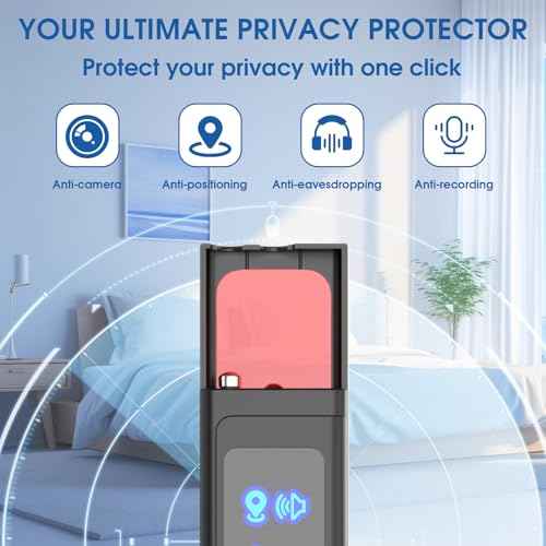 Hidden Camera Detector?,Professional RF Signal Scanner, Bug Detector,Wireless Tracker Detector, Rechargeable Portable Hidden Camera Locator for Office, Hotel, and Travel Securit