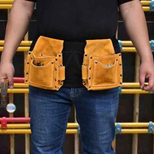Drill Holster, Multifunctional Wearable Waist Pack Electric Drill Bag Electric Waist Belt Tool Pouch Bag for Wrench Hammer Screwdriver