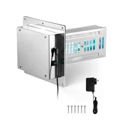 VEVOR HVAC Air Purifier Whole House, 18W 9inch, Light in Duct for Ac (Air Conditioning) Duct, Air Scrubber with 2 Bulb, PCO Technology HVAC Lights with Power Cord for Ac Systems