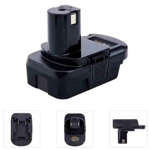 ELEFLY DM18RL Battery Adapter Converter Compatible with 20V Batteries & M-18 Battery, Compatible with Ryobi 18V Batteries ONE+ Tools P108 ?P189 P190 P197 PBP005