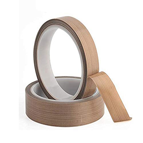 PTFE Adhesive Teflon Tape 1/2Inch x 30 Foot High Temperature Tape for Weston,Seal A Meal, Cabellas Vacuum