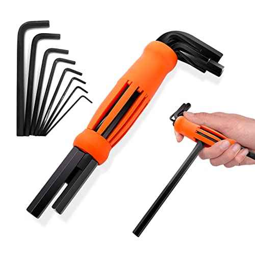 Allen Wrenches Sets, 8-piece Hex Key Set, Metric Sizes 2mm, 2.5mm, 3mm, 4mm, 5mm, 6mm, 8mm, and 10mm