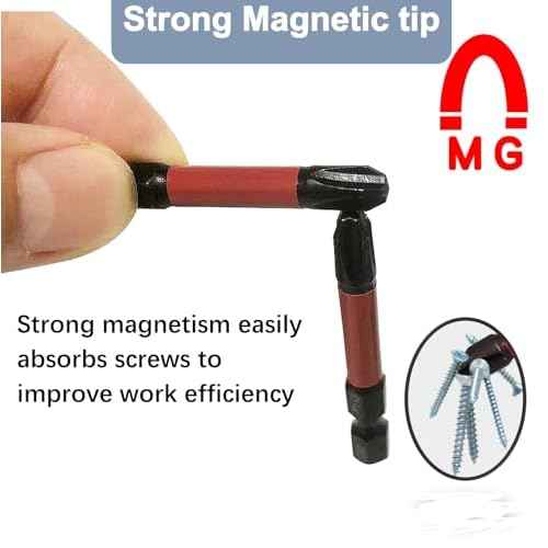 aiyun 12 Pack Magnetic Phillips Bit, 1/4 Phillips Head Screwdriver Bits S2 Steel 3 Inch Long Screw Drill Bit Set (75mm)