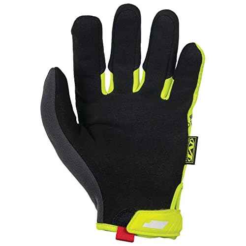 Mechanix Wear Size 10 The Original E5 Armortex And TrekDry Hi-Viz Cut Resistant Gloves, Fluorescent Yellow & Orange (SMG-C91-010), Large
