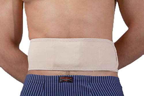 Umbilical Ventral Belt Hernia Reduction Binder With Navel Pad, Abdominal Support for men and women. Hernia support comfort band and bandage. (#8 for Waist Circumference: 55-61 inch(140-155 cm))