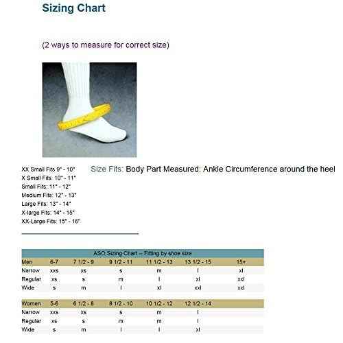 ASO EVO Ankle Stabilizer Support Black Large