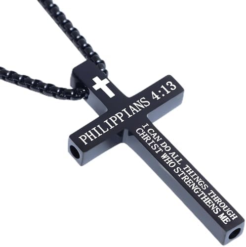 Breathlink Quit Smoking – Mindful Necklace Cross, Anxiety Relief Pendant, Oral Breathing Tool, Smokeless Vape Alternative, Meditation Aid