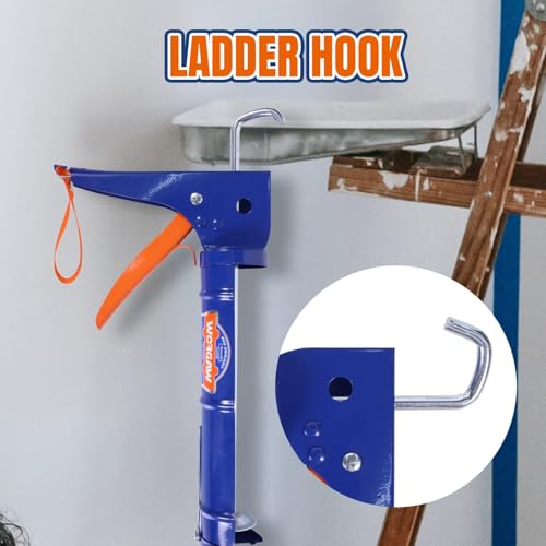 WCG2309D-1 Caulking Gun: No Drip Caulk Gun, 9" Drip Free Hand Caulking Gun with Comfort Grip, Smooth Round Rod for 10oz Caulk Tubes- Blue