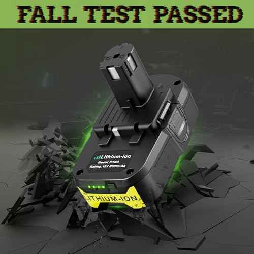 Replacement Ryobi 18v Battery 3.0Ah P103 Compatible with Ryobi 18v Chargers Rapid Charging P119 Combo Fits for 18 Volt Tools P100 P102 P104 P105 P107 P108 P109 P190 (2 Battery+1 Charger)