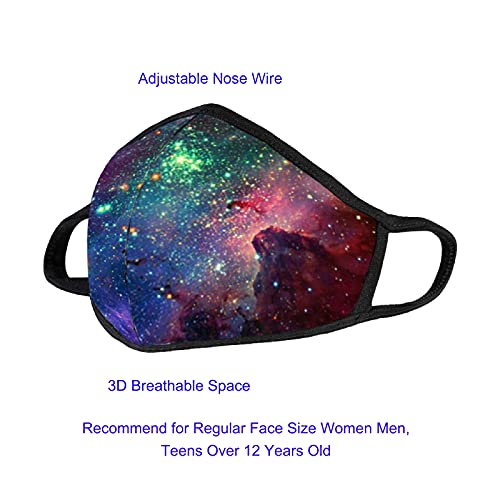 Dustproof Cotton Face Mask Cloth Cover with Nose Clip Cute Mouth Face Masks for Women Men Outdoor