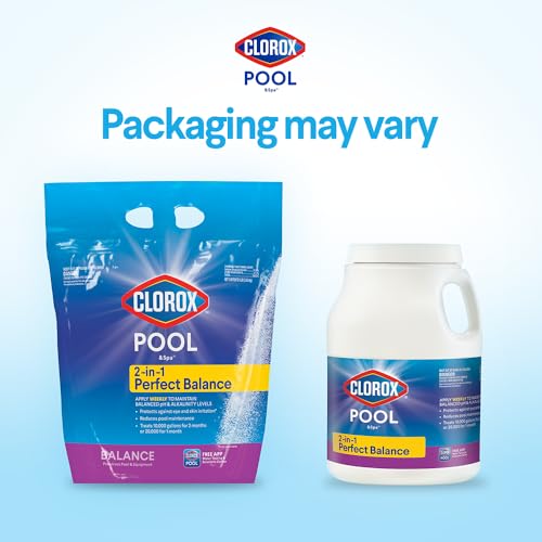 Clorox® Pool&Spa™ Swimming Pool 2-in-1 Perfect Balance, Maintains Balanced pH and Alkalinity Levels, 8LB (Pack of 1)