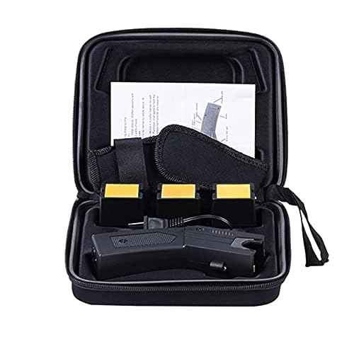 EXOGUN Stun Gun,Flashlight Stun Guns with Safety Disable Pin.Wall Charger Included