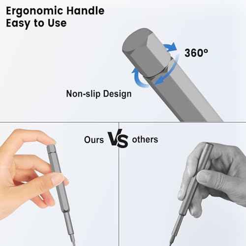 49-in-1 Precision Screwdriver Set, Tiny Torx Screwdriver Fits Glasses, Magnetic Repair Tool Kit For Laptop, Iphone, Macbook, Tablet, Computer, Ps5, Electronics, Watch, Xbox, Camera