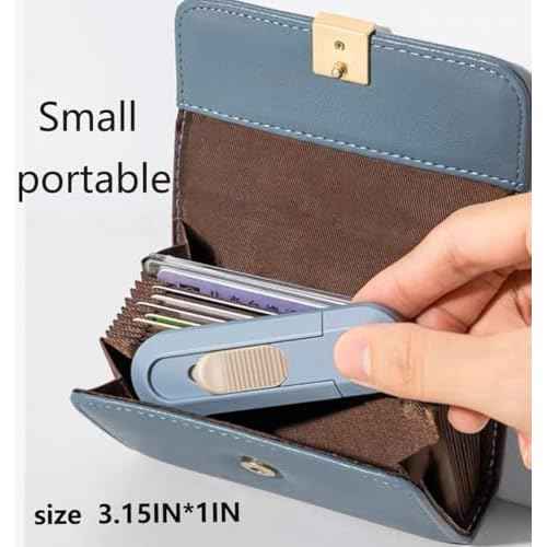 6 Pack Portable Box Cutter,Retractable Utility Knife, Multi-function Cute Box Cutters for Office, Home, Arts Crafts, Cartons, Cardboard, Paper,DIY