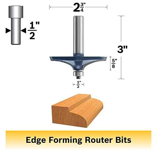 Bosch 84515M 2-3/4 in. x 5/8 in. Carbide Tipped Table Edge Bit