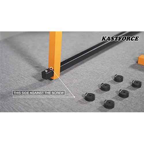KF1006 Lumber Storage Rack 6-Level System 110 lbs (50kg) per Level with Durable Sheet Metal Screws, Wood Rack
