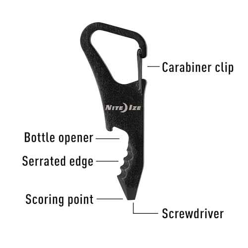 Nite Ize DoohicKey ClipKey Key Tool - Black